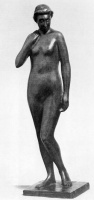 Vedres, Mark: Standing female nude